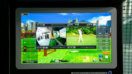 最新シミュレータを全打席に設置!