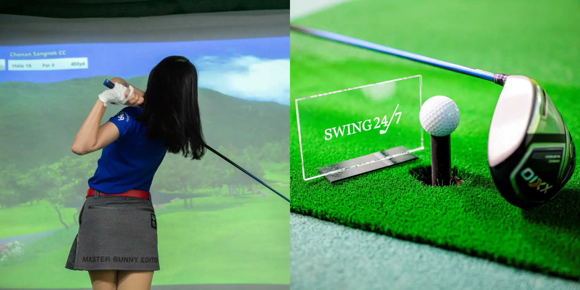 室内ゴルフ練習場SWING24/7福岡箱崎店